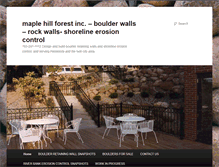 Tablet Screenshot of boulder-walls.com